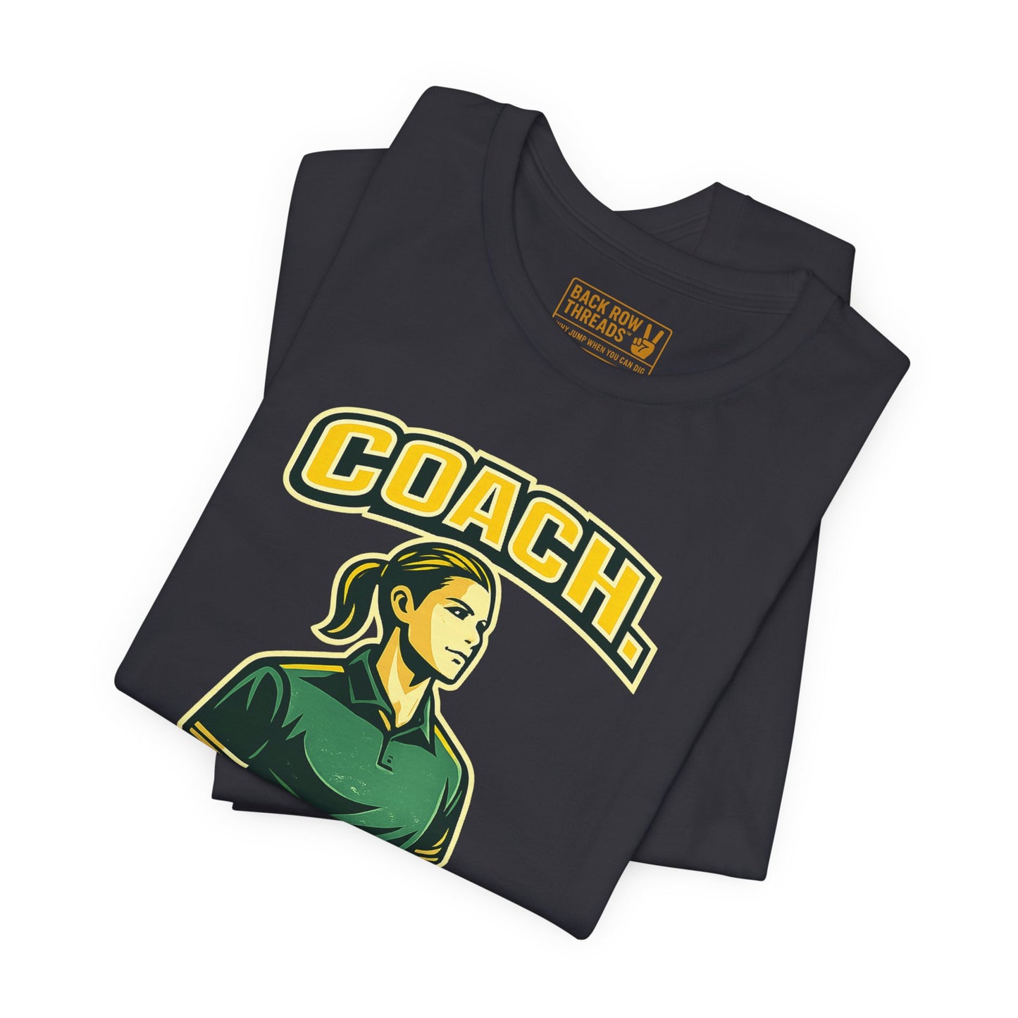 🏐 Female Coach - Next Play –  Volleyball T-Shirt