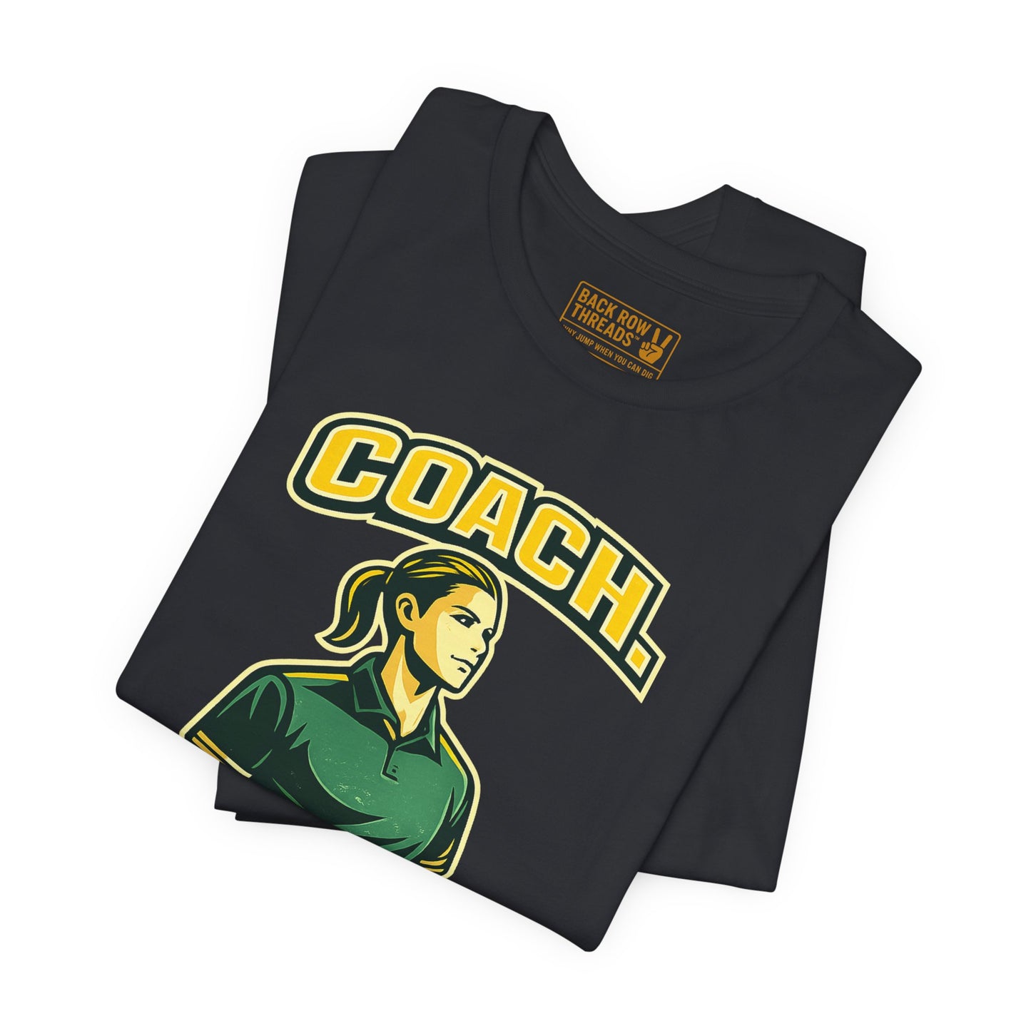 🏐 Female Coach - Next Play –  Volleyball T-Shirt