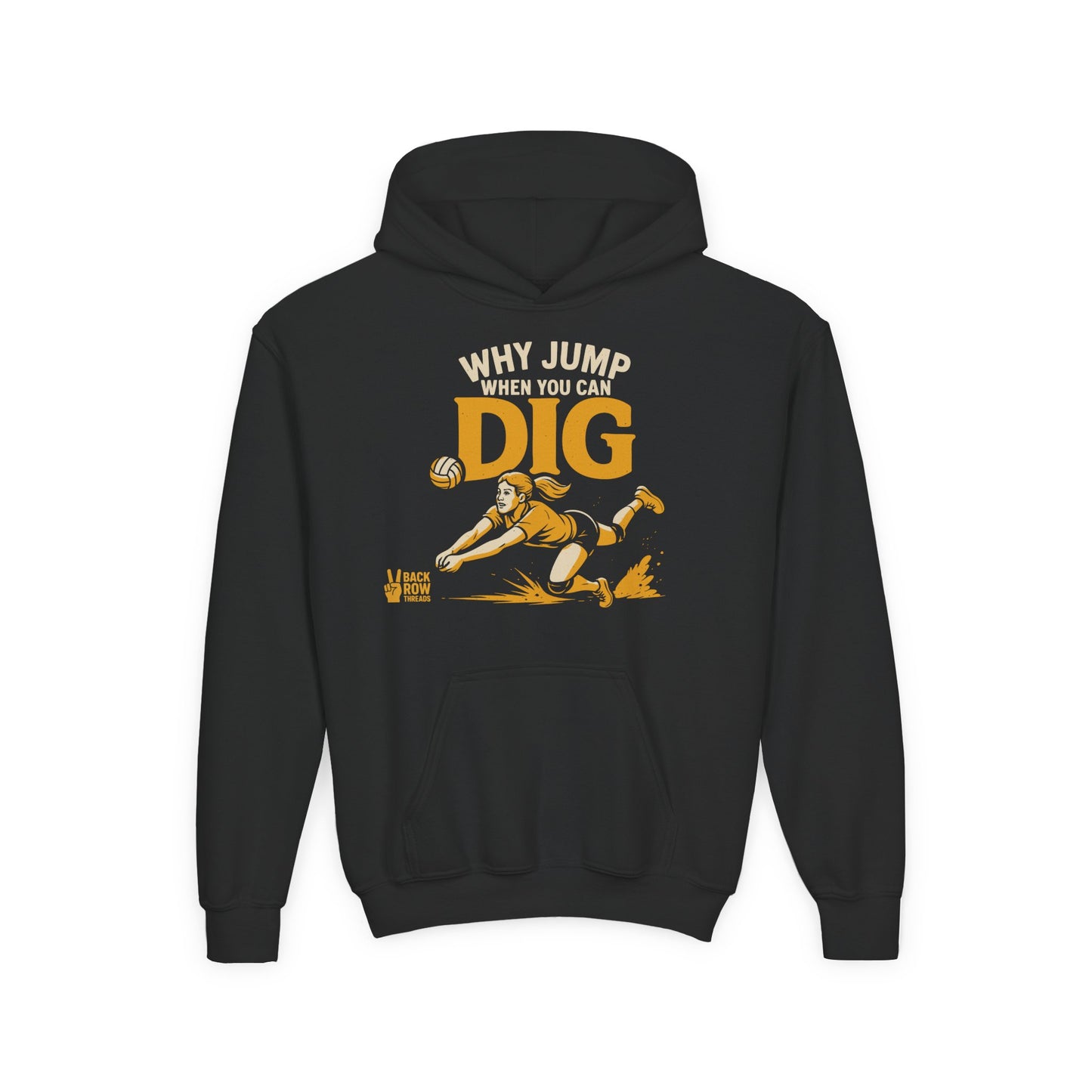 🏐Youth  Libero Volleyball Hoodie, Defensive Specialist Sweatshirt