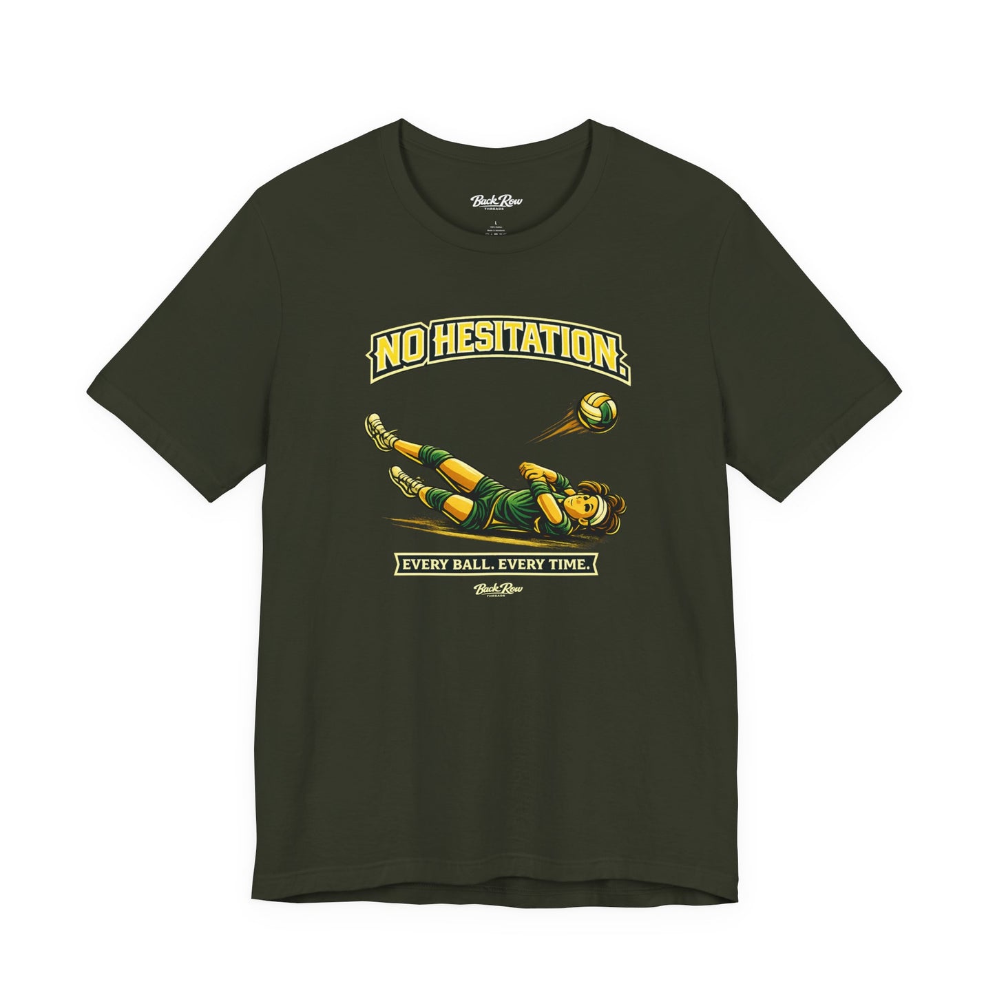 🏐 No Hesitation  –  Volleyball T-Shirt