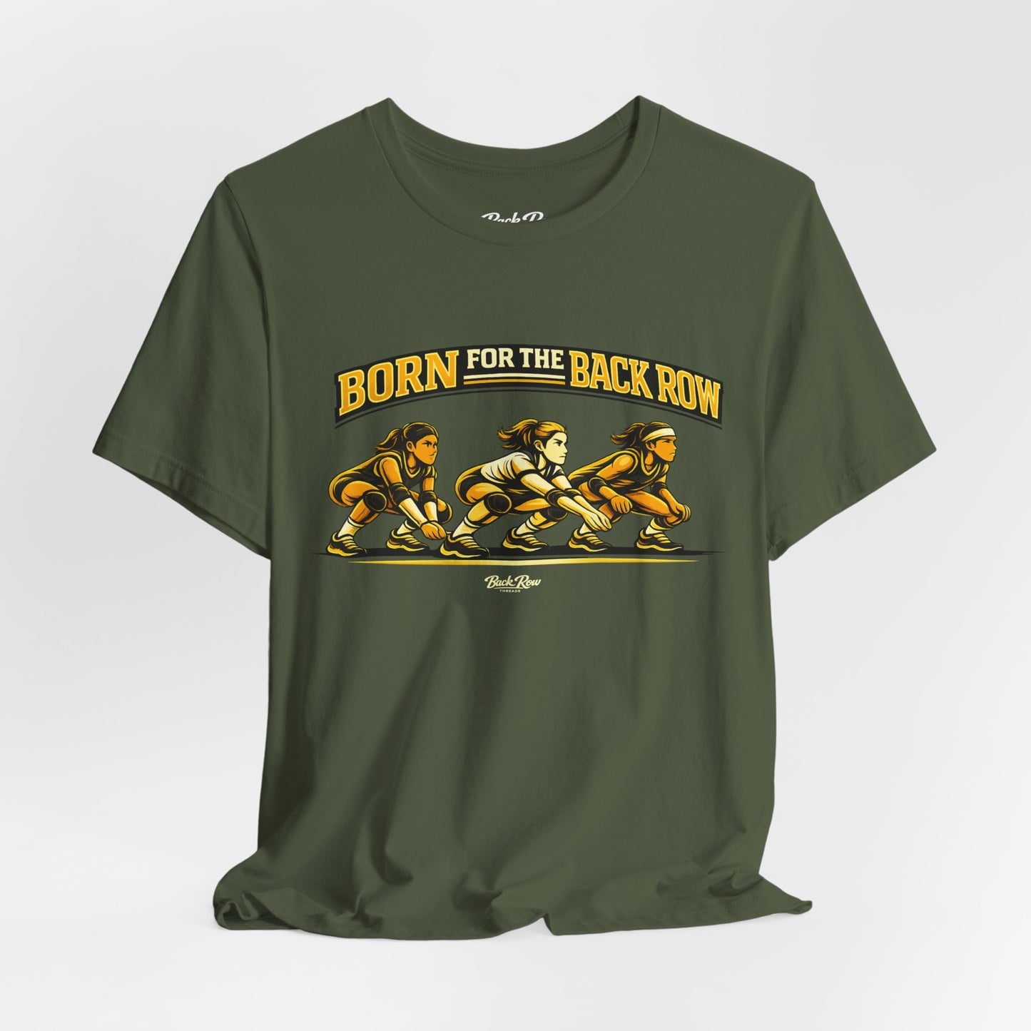 🏐 Born for the Back Row  –  Volleyball T-Shirt