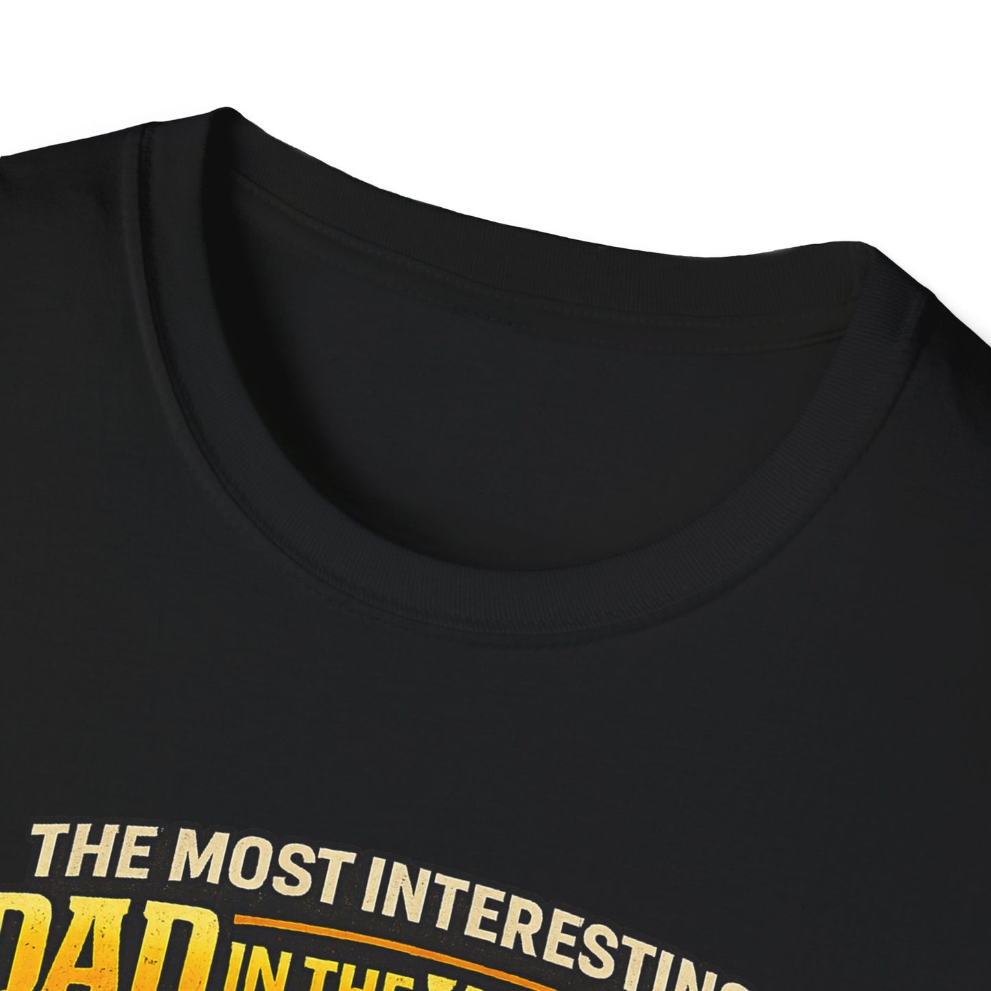 The Most Interesting Dad in the World T-Shirt | Vintage Dad Portrait, Volleyball Humor