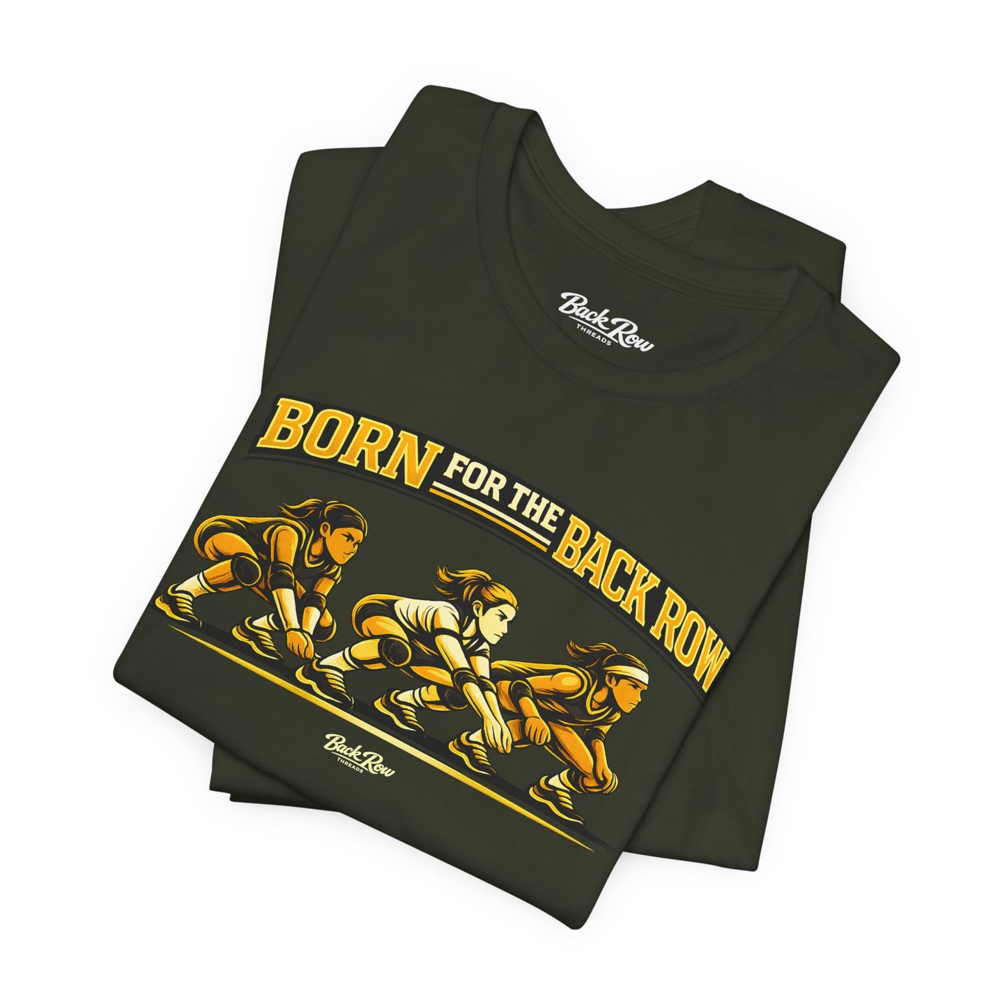 🏐 Born for the Back Row  –  Volleyball T-Shirt