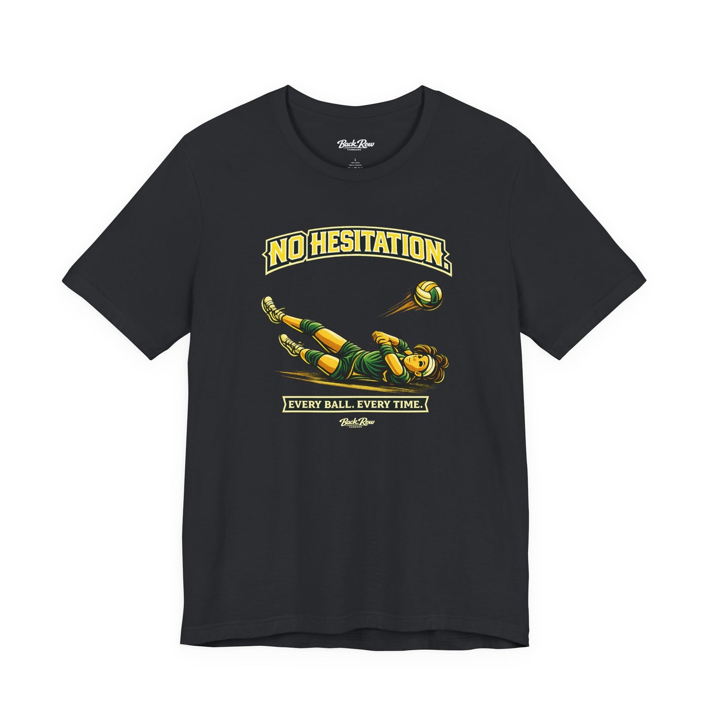 🏐 No Hesitation  –  Volleyball T-Shirt