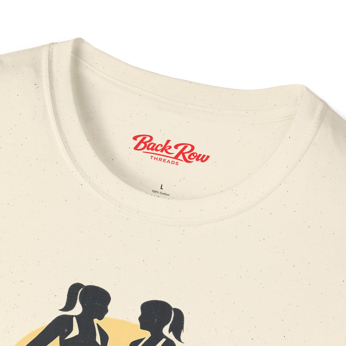 Beach Volleyball T‑Shirt — "No Subs. No Hiding. Just Us."