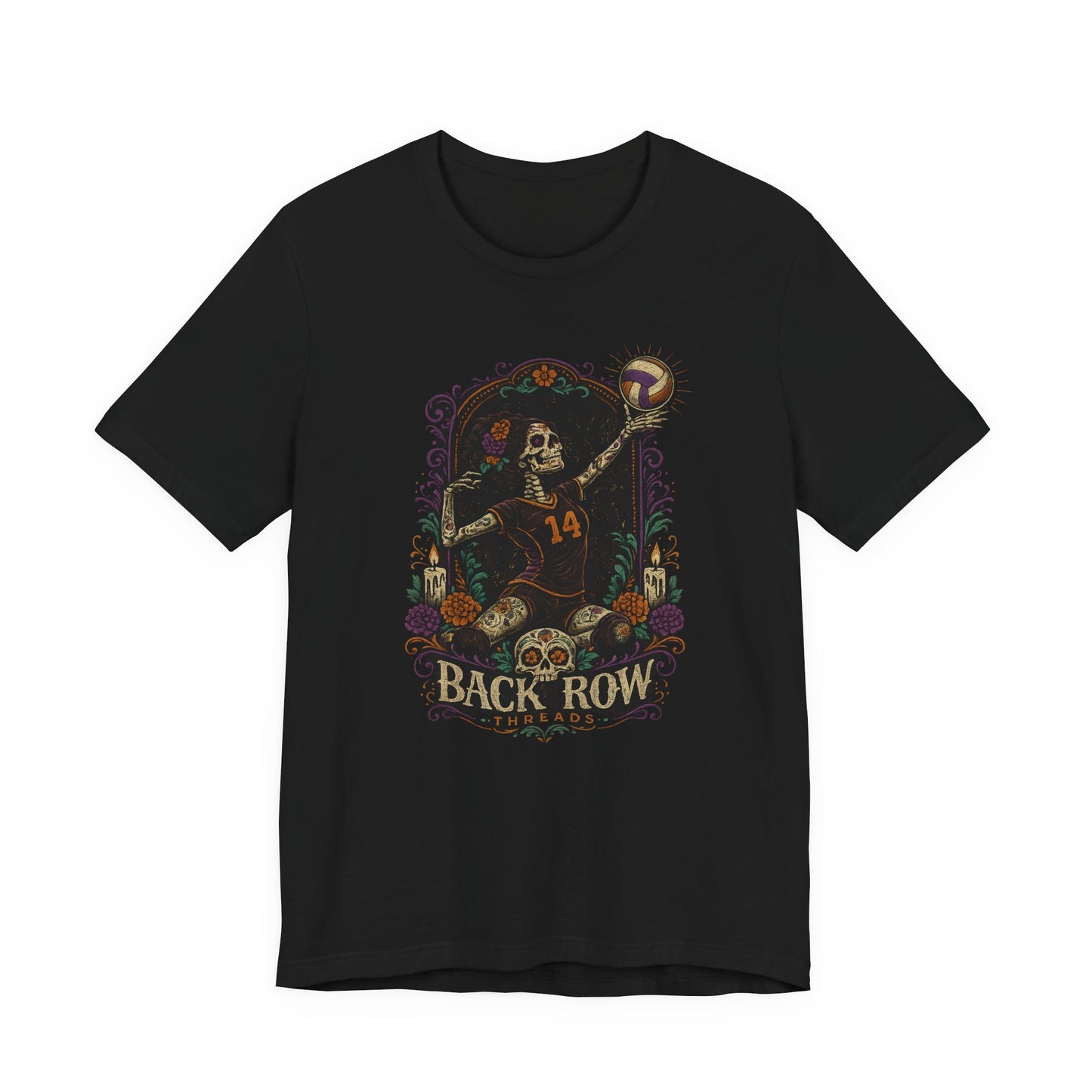 Back Row Threads Skeleton Tee