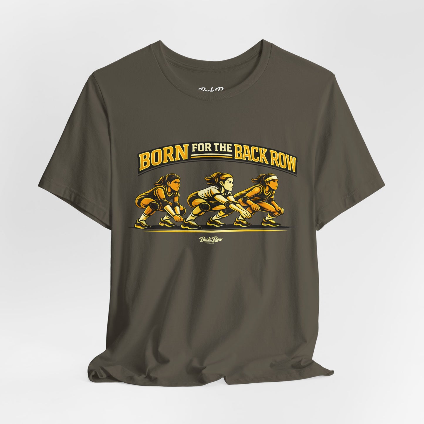 🏐 Born for the Back Row  –  Volleyball T-Shirt