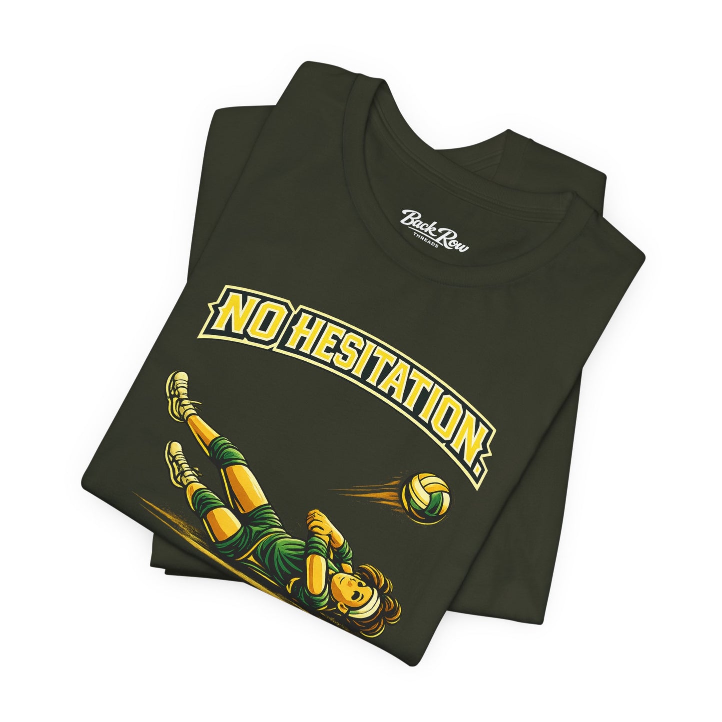 🏐 No Hesitation  –  Volleyball T-Shirt