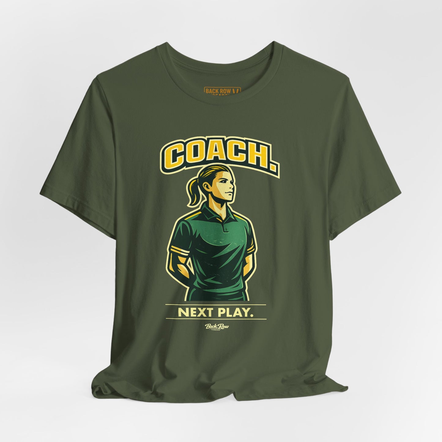 🏐 Female Coach - Next Play –  Volleyball T-Shirt