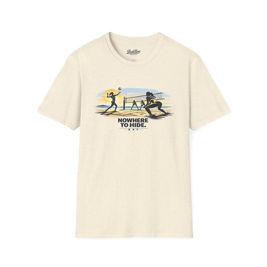 Nowhere to Hide Surf T-Shirt — Vintage Beach Surfing Graphic