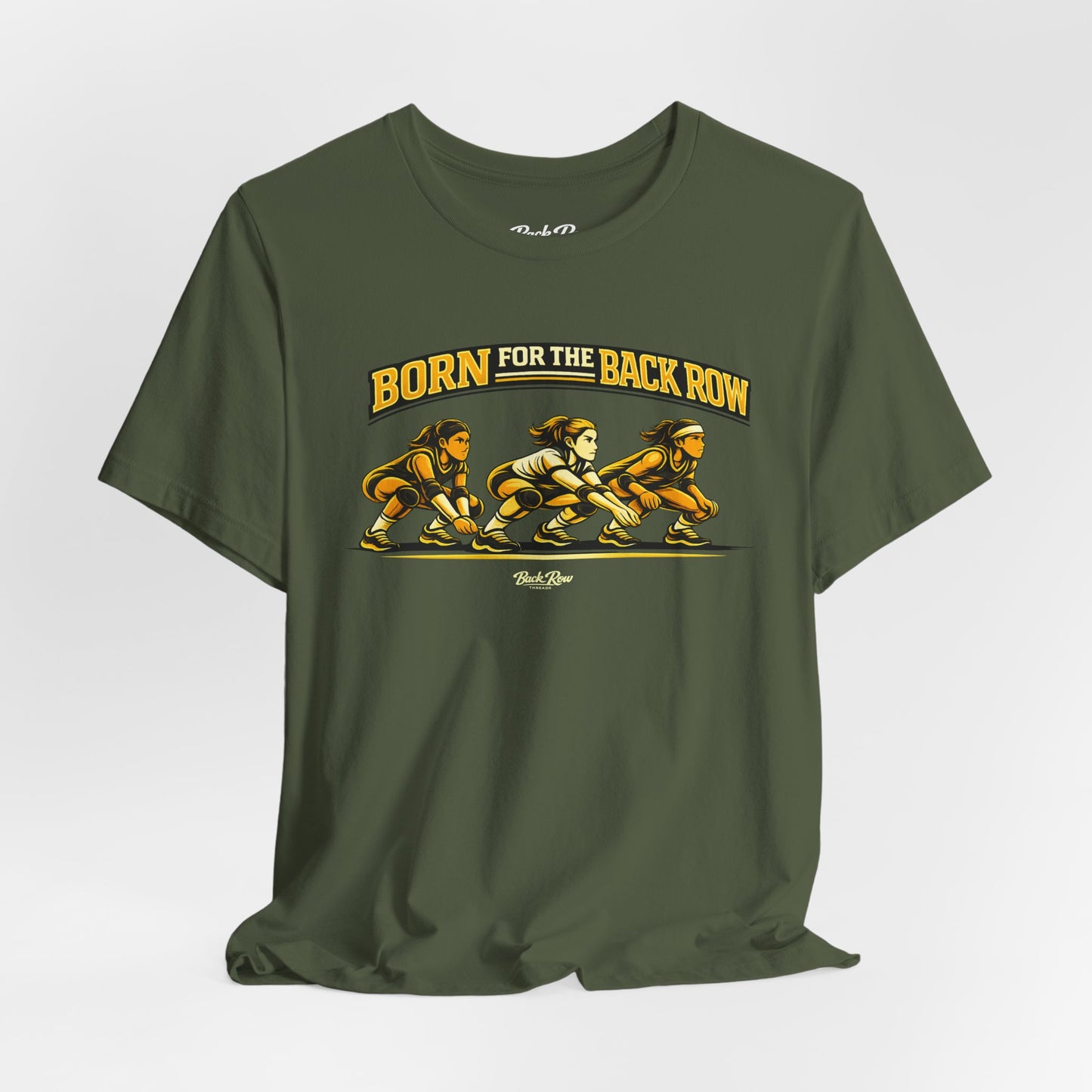 🏐 Born for the Back Row  –  Volleyball T-Shirt